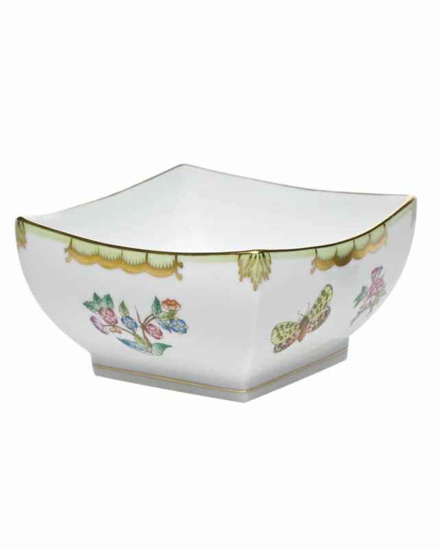 Queen Victoria Small Square Bowl