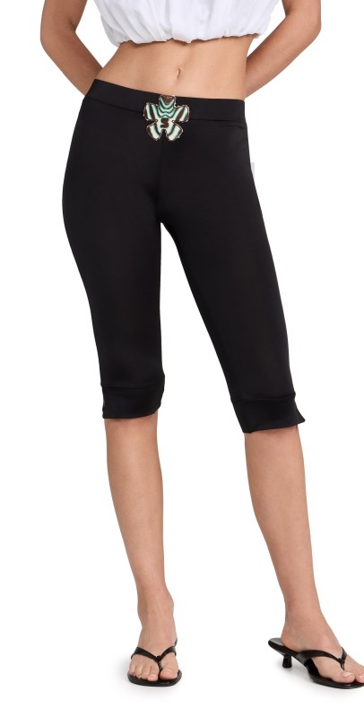 SIEDRES Tali Cropped Leggings Black