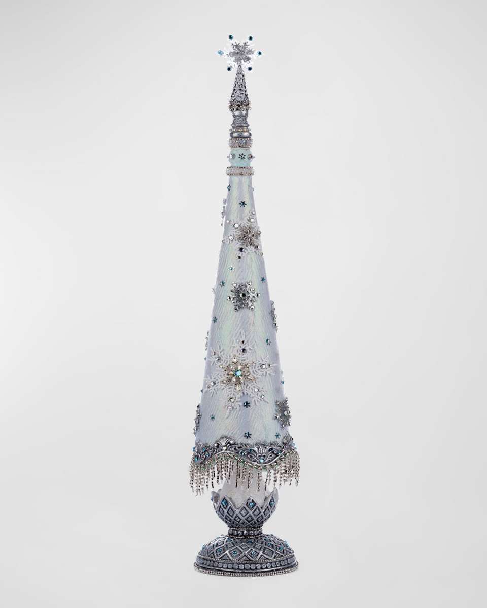 Crystal Christmas Tabletop Tree