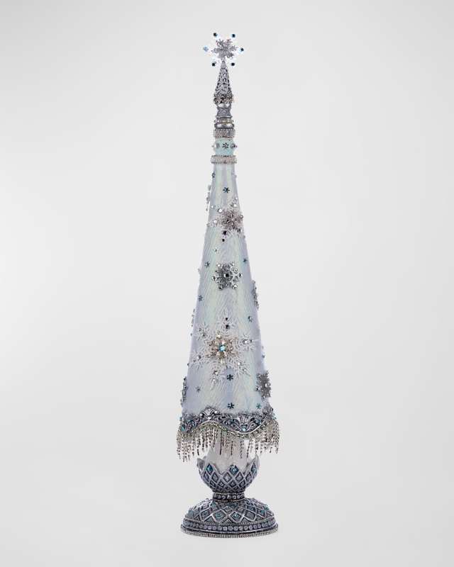 Crystal Christmas Tabletop Tree
