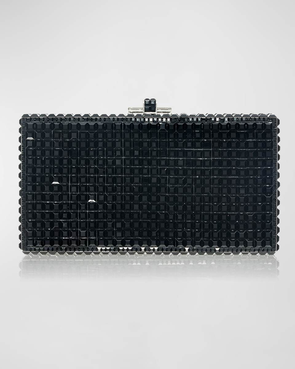Rectangle Square Crystal Clutch Bag