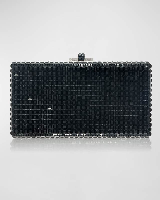 Rectangle Square Crystal Clutch Bag
