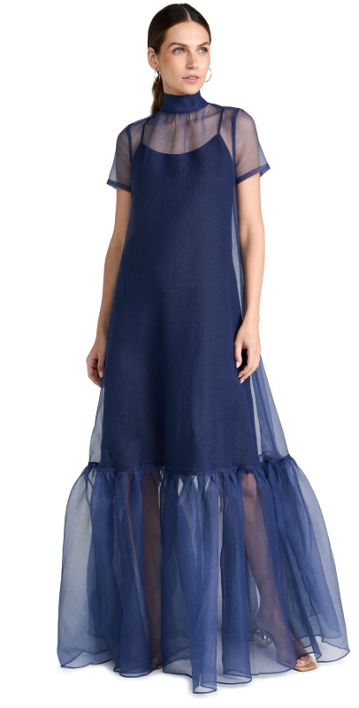 STAUD Calluna Dress Navy