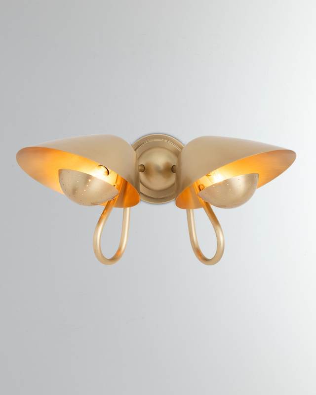 Keaton 19" 2-Light Double Sconce