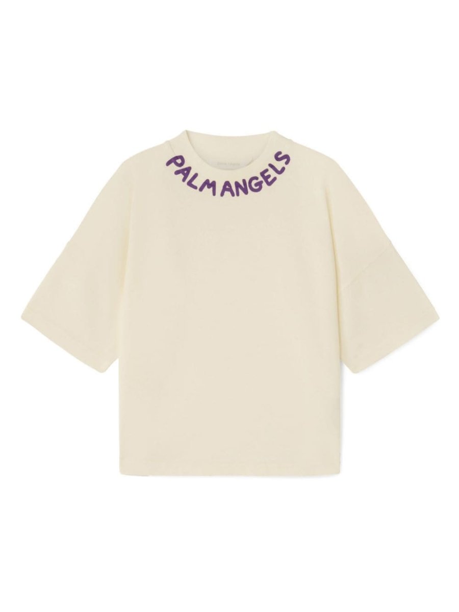 logo-print cotton T-shirt
