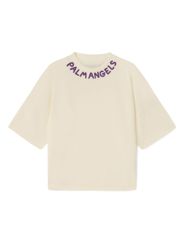 logo-print cotton T-shirt
