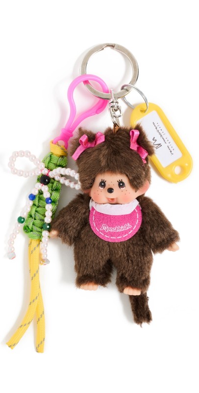 Maison Irem Bag Charm Moppie Keychain Multicolor