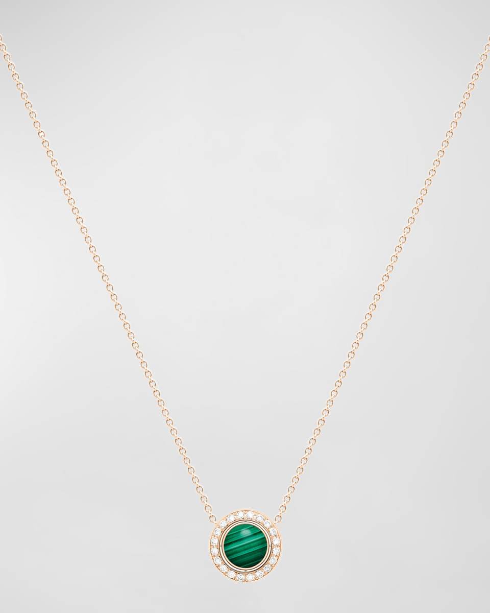 Possession 18K Rose Gold Possession Malachite Pendant Necklace