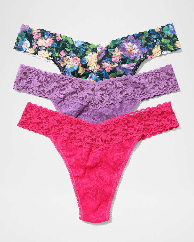 Classic Original Rise 3-Pack Thongs