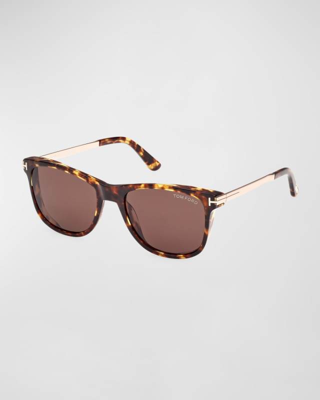 Sinatra Acetate & Metal Square Sunglasses
