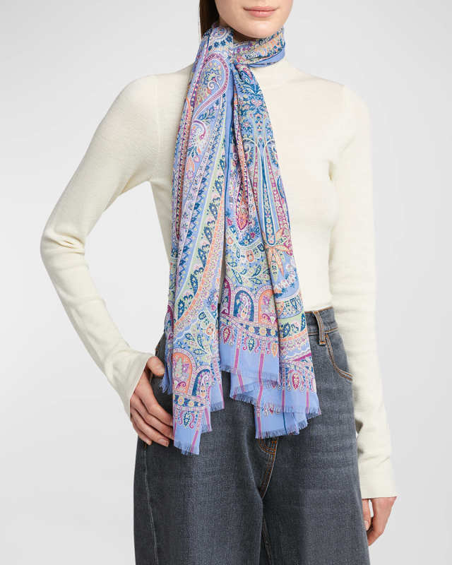 Bohemian Silk Scarf