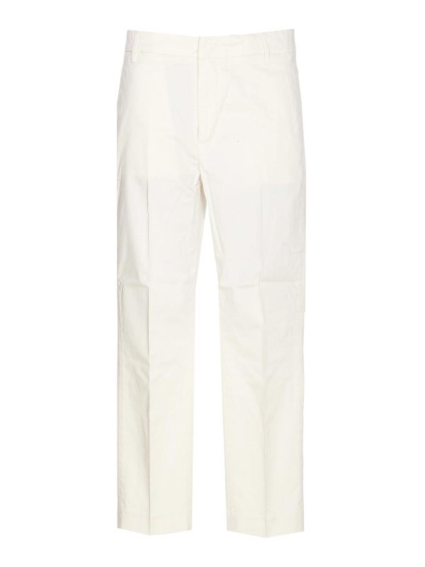 Dondup Pantalons Décontractés - Blanc