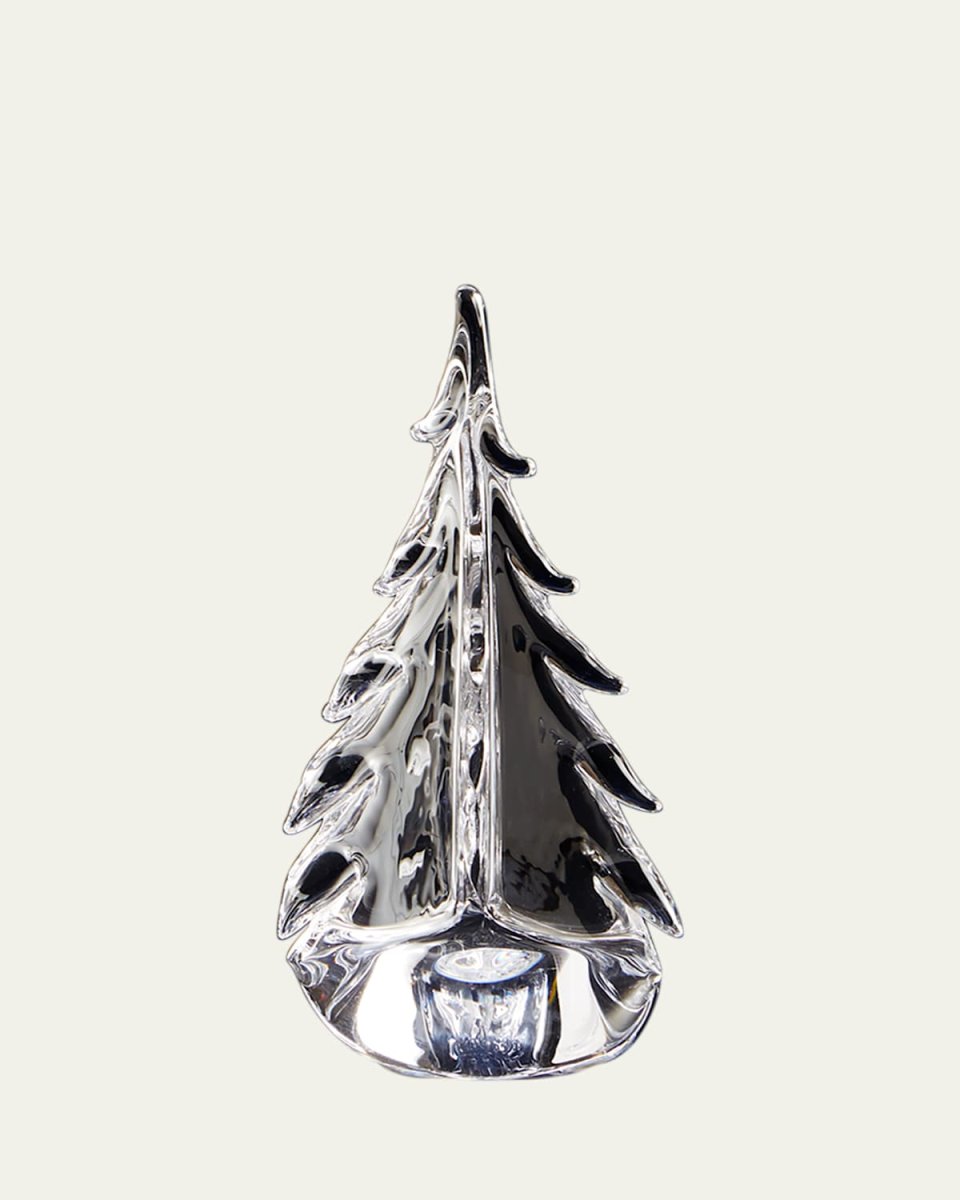 Evergreen 10" Glass Tree