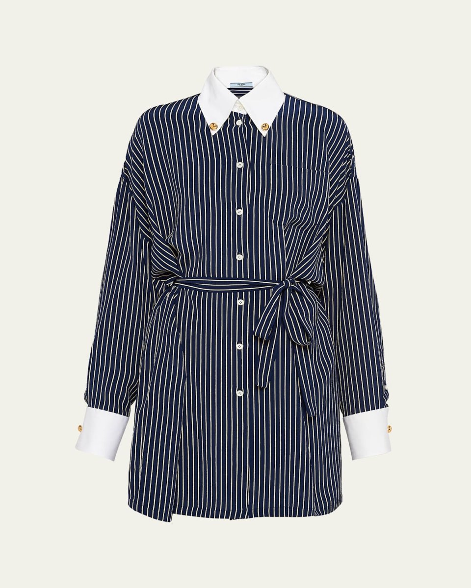 Marocaine Stripe Oversized Shirt