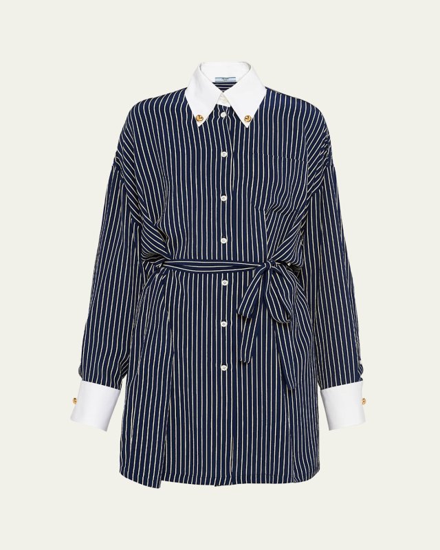Marocaine Stripe Oversized Shirt