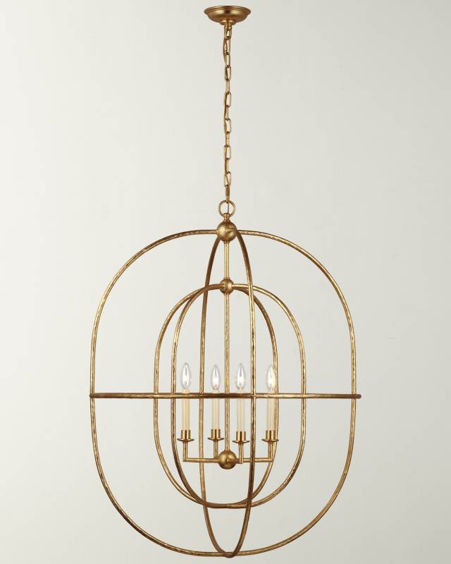 Desmond Open Double Oval Lantern By Chapman & Myers
