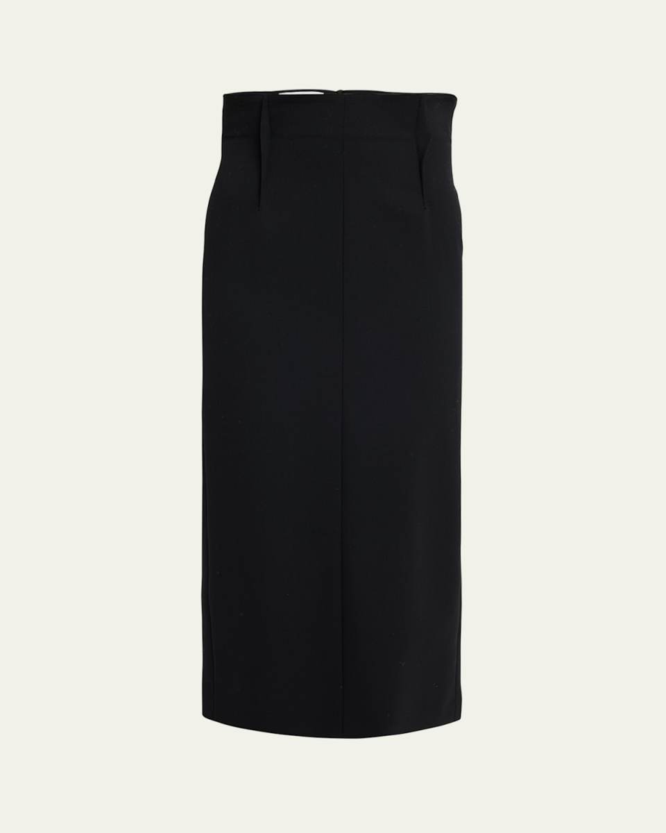 Greta Wool Midi Skirt