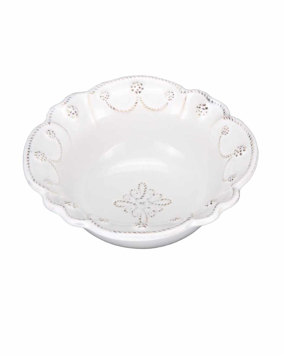 Jardins du Monde Cereal/Ice Cream Bowl - Whitewash
