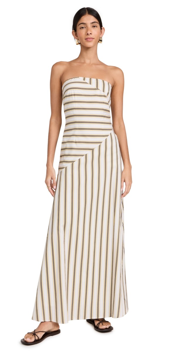 Seven Wonders Maliah Maxi Dress Vory Stripe