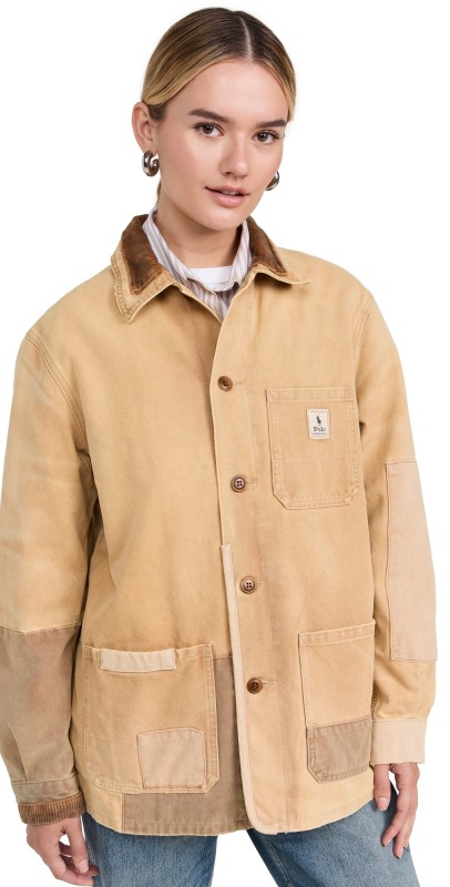 Polo Ralph Lauren Lined Field Barn Jacket Tan
