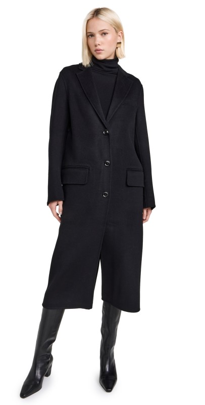 STAND STUDIO Savile Coat Black