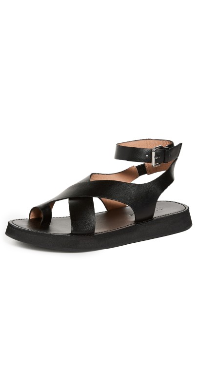 Madewell The Natasha Flatform Sandal True Black