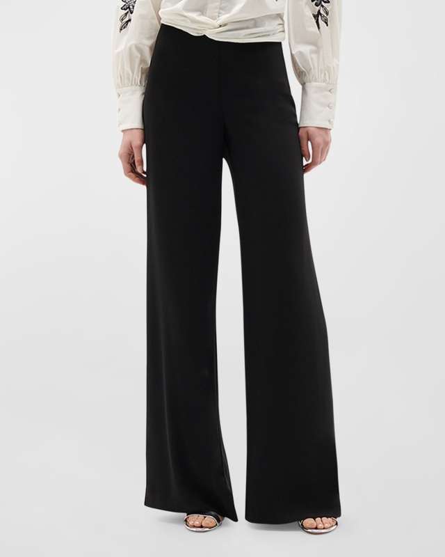 Leticia High-Rise Wide-Leg Pants