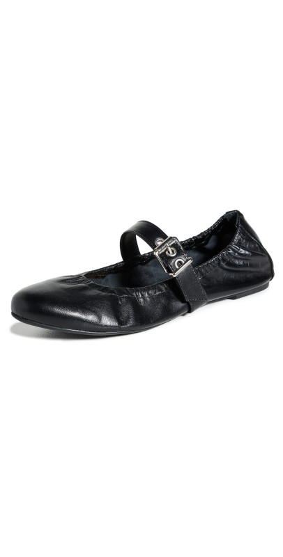 Schutz Calita Flats Black