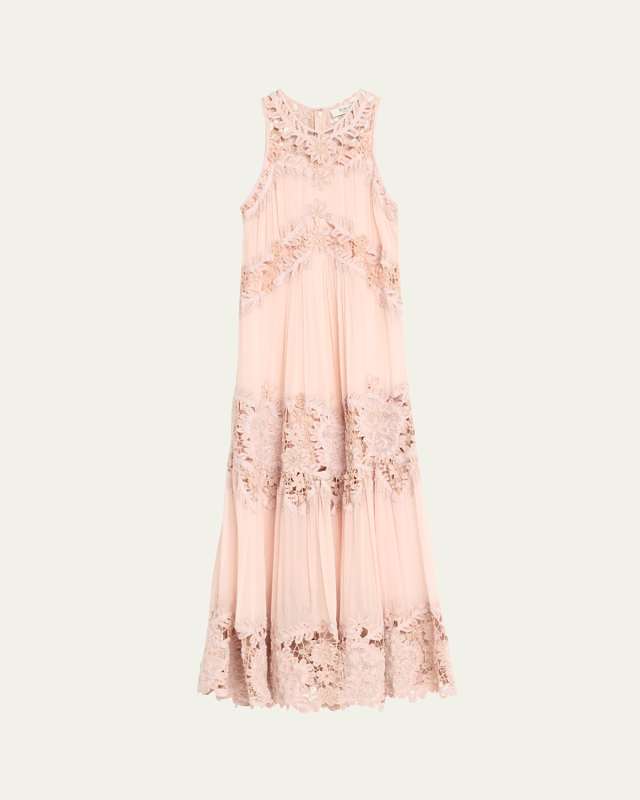 Bente Embroidered Tank Dress