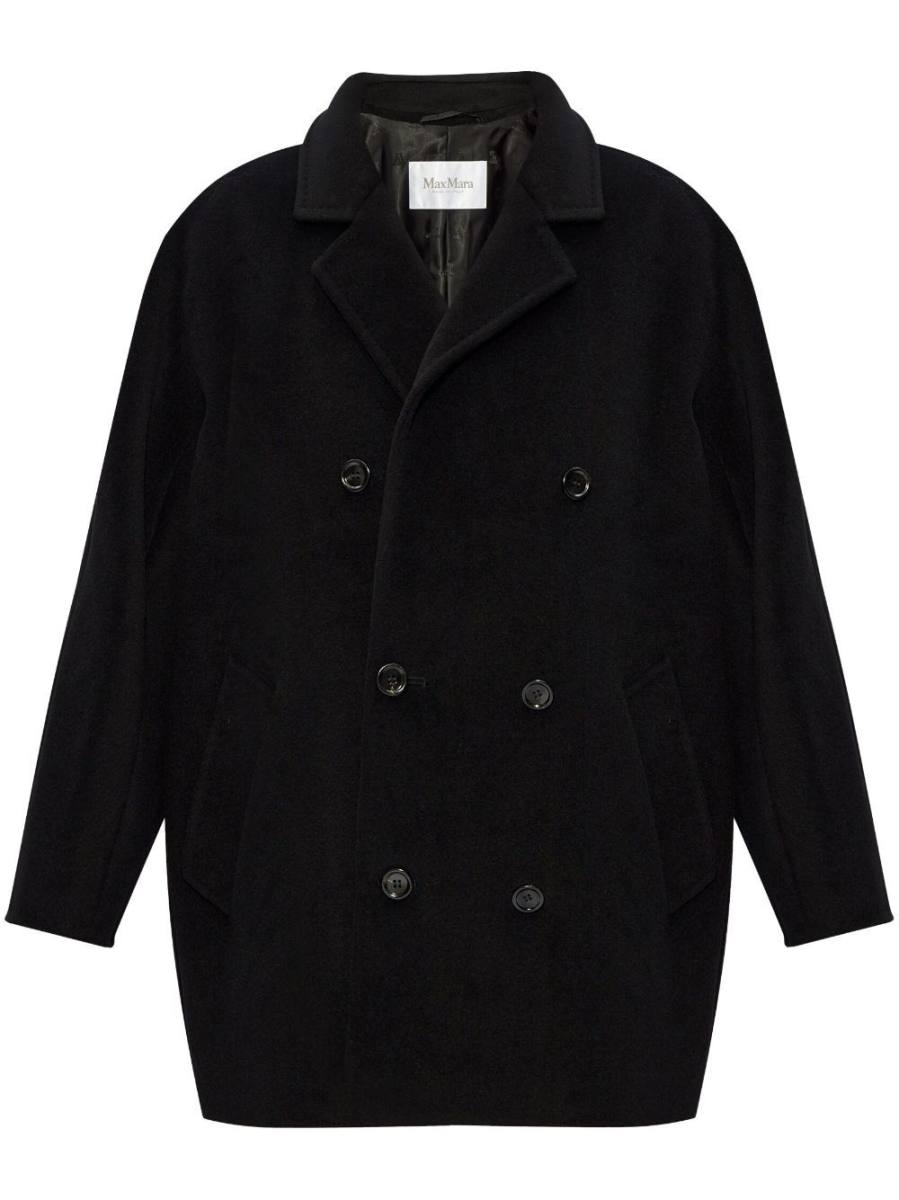 Rebus double-breasted coat