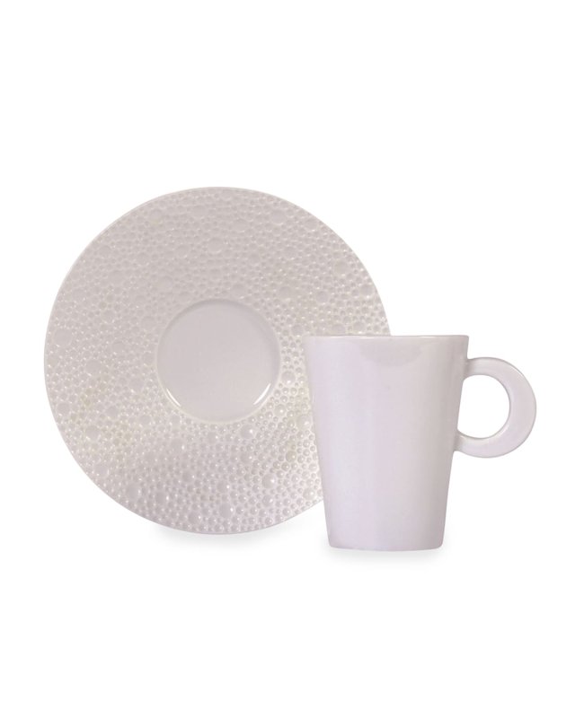 Ecume White Coffee Cup