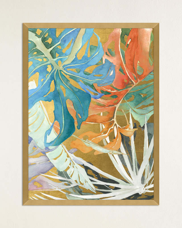 "Autumn Leaves II" Giclee by L. Bodine