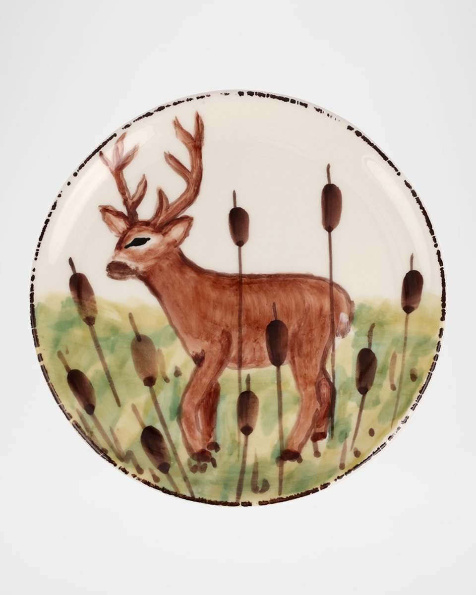 Wildlife Deer Canape Plate