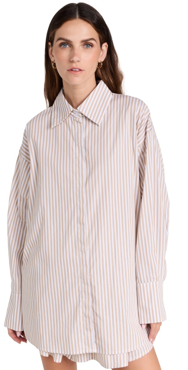 Lioness Boyfriend Shirt Sage