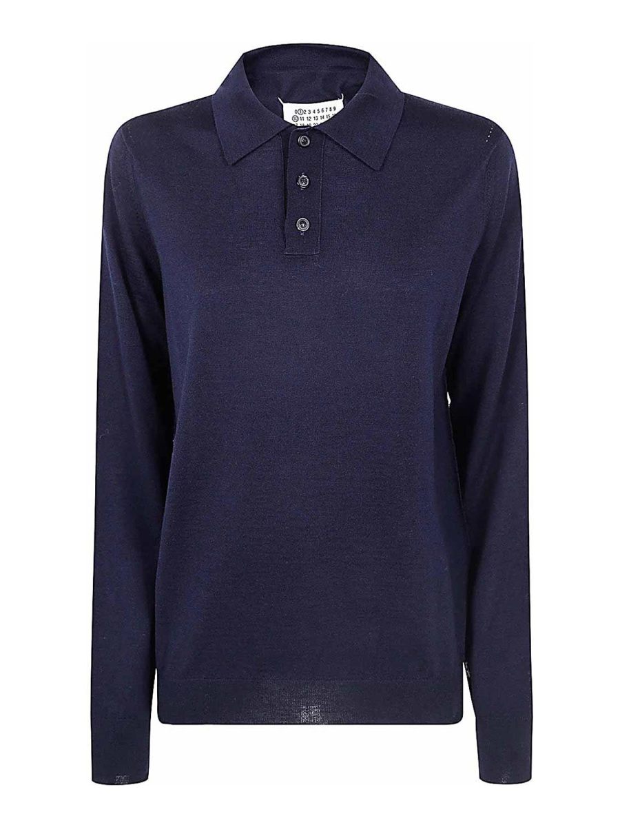 Maison Margiela Polo - Bleu