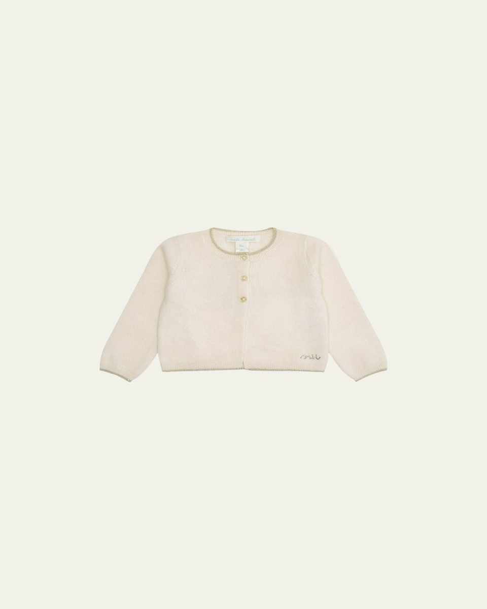 Girl's Briony Angel Wing Cardigan, Size 3M-18