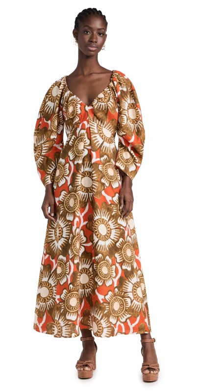MARA HOFFMAN Ophelia Dress Poppy Multi