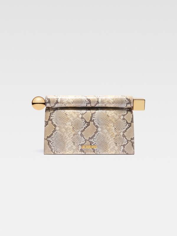 Jacquemus La Pochette rond carré clutch