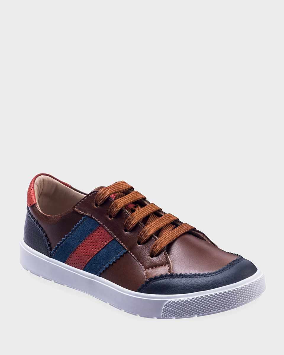 Boy's All American Colorblock Leather Sneakers, Baby/Toddlers