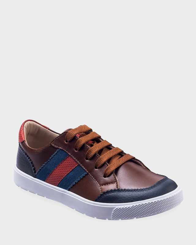 Boy's All American Colorblock Leather Sneakers, Baby/Toddlers