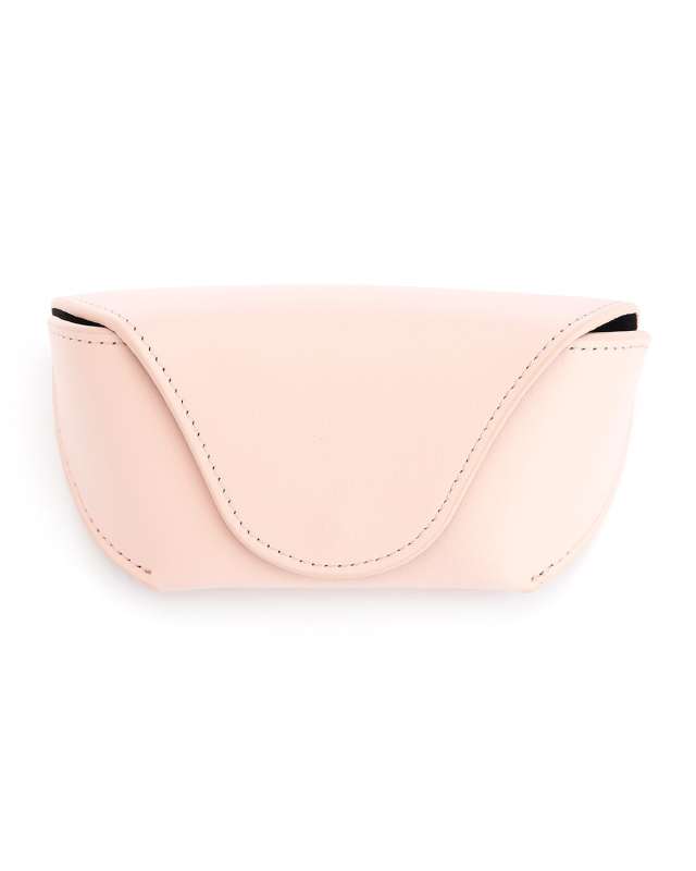 Monogrammed Leather Sunglasses Carrying Case