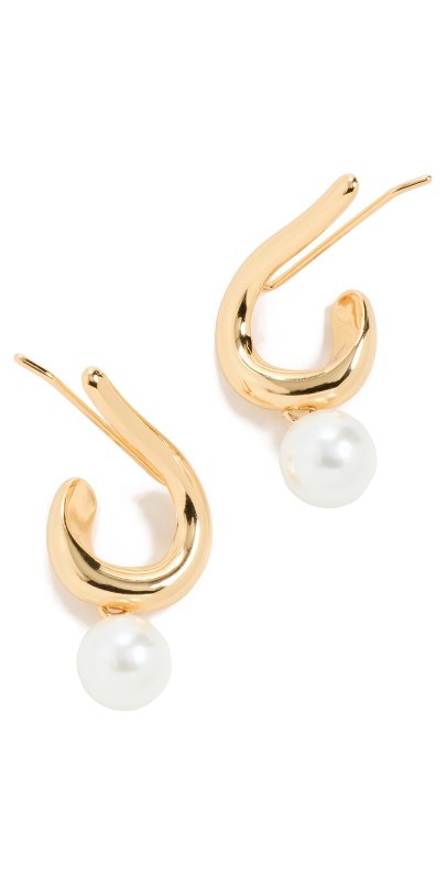 Jenny Bird Daphne Climber Earrings Gold