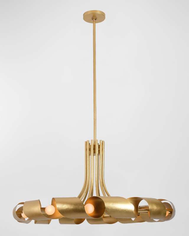 Ribbon 36" Chandelier