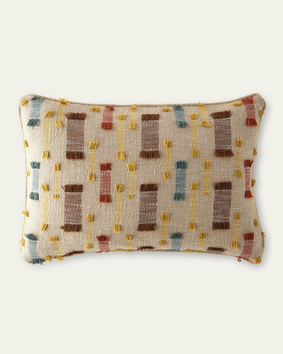 Low Country Birds Textural Pillow, 24" x 16"