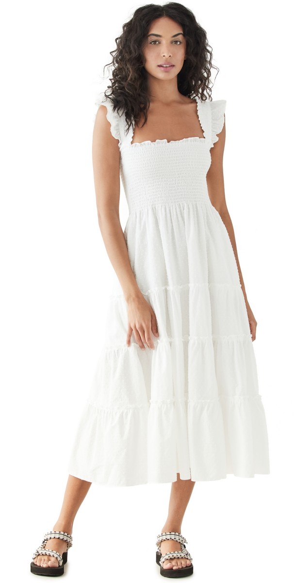 o. p.t Lazy Afternoon Dress White