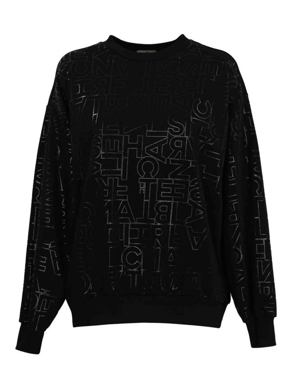 Elisabetta Franchi Sweat-Shirts - Noir