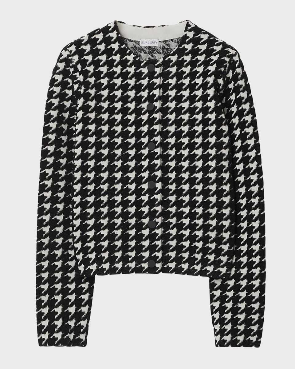 Houndstooth Cardigan