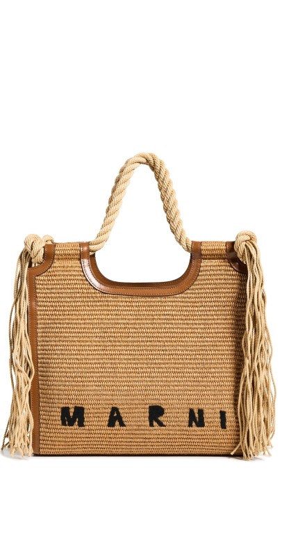Marni Marcel Tote Raw Siena
