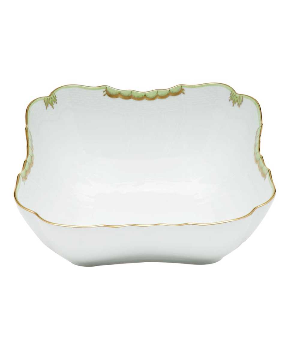 Princess Victoria Green Square Salad Bowl