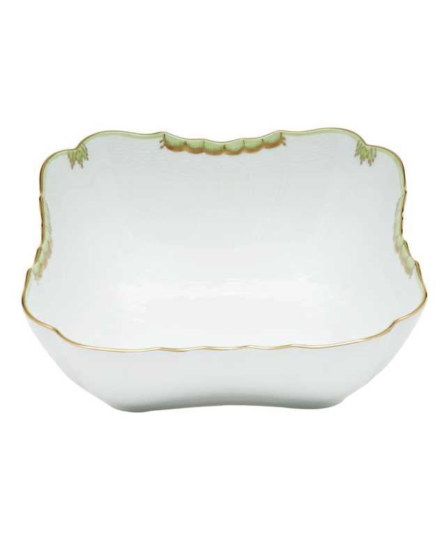 Princess Victoria Green Square Salad Bowl